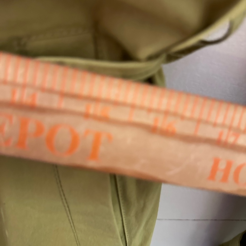 NWOT M SOFT SURROUNDINGS Brixton green double button belted woman trench coat - Picture 16 of 16